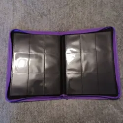 BRAND NEW Pokemon TCG Purple 9 Pocket Zip Binder Holds 350+ Cards Rigid Cover - Image 3