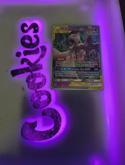 Mewtwo & Mew GX 71/236 World Championships 2019Pokemon TCG Card -Free Shipping!- - Image 1