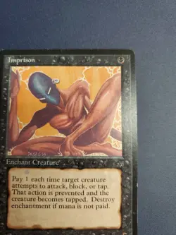 Magic MTG Legends Imprison DISAVOWED CARD Never Played LP Christopher Rush - Image 4