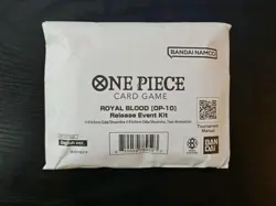 One Piece Card Game Royal Blood (OP-10) Release Event Kit Sealed - Image 1
