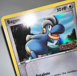 Bagon 43/108 EX Power Keepers Reverse Holo Vintage Pokemon Card LP Stamped 16B - Image 3