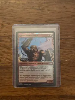 Reyav, Master Smith - Serialized Foil - March of the Machine - Magic - MTG - Image 1