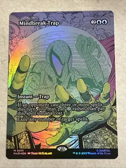 Mindbreak Trap (Borderless) Marvel Universe Eternal-Legal Foil - Image 1