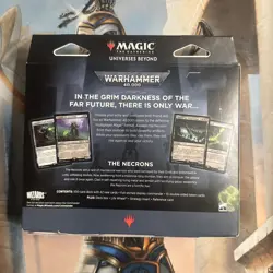 MTG Warhammer 40k Necron Dynasties Commander Deck New, Sealed - Image 3