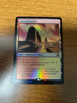 Sacred Foundry Edge of Eternities Foil NM-M Unplayed Pack Fresh - Image 1