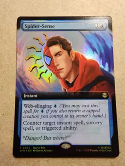 Spider-Sense - #284 Foil - (Buy A Box) - Spider Man - Mtg - Image 1