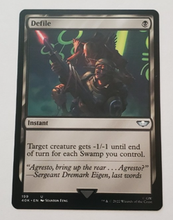 1x Defile Warhammer 40K Commander Magic the Gathering NM - Image 1