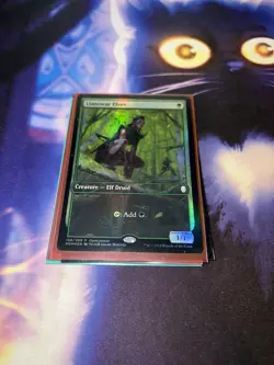Mtg Singles - Llanowar Elves - Open House Promo - Foil - LP - Image 1