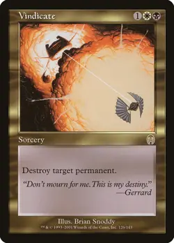 MTG Vindicate Apocalypse Magic the Gathering - Image 1