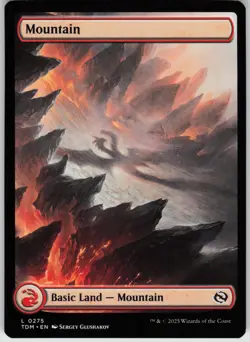 Mountain (0275) L Tarkir: Dragonstorm 275 Near Mint - Image 1