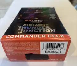 Magic the Gathering MTG Outlaws of Thunder Junction Most Wanted Commander Deck - Image 3