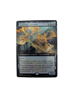 Enduring Curiosity (Extended Art) Duskmourn: House of Horror Foil - Image 1