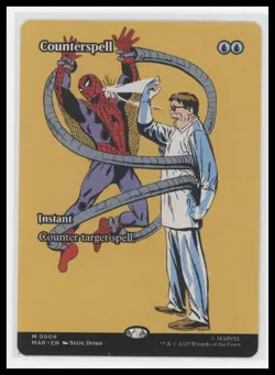 MTG Counterspell Borderless Regular Marvel Eternal-Legal 2025 - Image 1