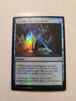 An Offer You Can't Refuse (Foil) - Foundations - LP - Uncommon - Instant - MTG - Image 1