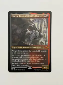 Kroxa, Titan of Death's Hunger (MUL) 114 Foil Etched - Image 1