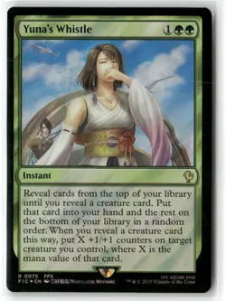 Yuna's Whistle (Surge Foil) Commander: Final Fantasy Foil - Image 1