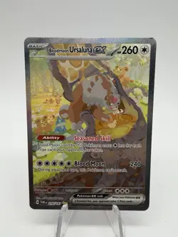 Bloodmoon Ursaluna ex SIR 216/167 Sv06: Twilight Masquerade Pokemon TCG Holo - Image 1