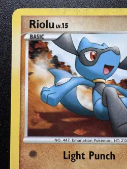 2009 SDCC Riolu 91/127 Platinum Comic-Con Exclusive Promo Pokemon Card Rare MP - Image 3