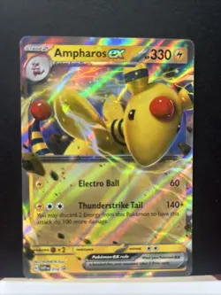 Ampharos ex Pokemon • Promo • 016 Scarlet & Violet Promo - Image 2