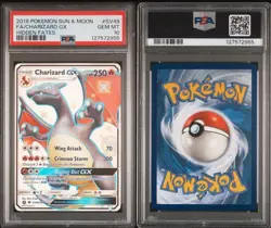 Pokemon TCG Charizard GX Hidden Fates SV49/SV94 Holo Full Art Ultra Rare PSA 10 - Image 3