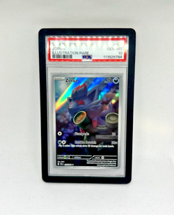 ZORUA 075 PSA 10 GEM w/ Guard - 2024 POKEMON SHROUDED FABLE ILLUSTRATION RARE - Image 1