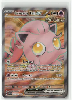 Pokemon TCG - Scream Tail ex Twilight Masquerade 197 (NM) - Image 1