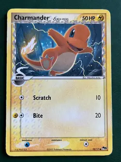 Charmander #10 Pop Series 5 Non Holo Pokemon Promo 2007 MP - Image 1