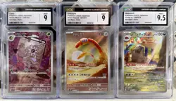 Graded CGC Pokemon TCG Lot Of 6 Graded Slabs. Pristine 10, Gem 10, Mint/M+ Japan - Image 3