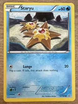 Pokemon TCG Staryu Primal Clash 32/160 Regular Common NM - Image 1