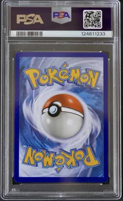 2019 Pokemon Unified Minds Mewtwo & Mew GX #242/236 PSA 9 - Rainbow Secret Rare - Image 2