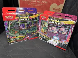 Pokemon Mega Evolution Battle Deck Gengar & Diancie New Sealed Set Of 2 In Hand - Image 1
