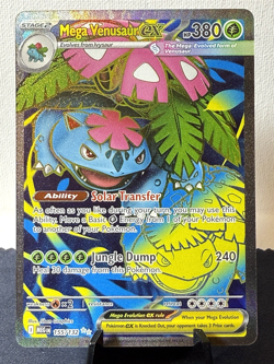 Pokemon TCG: Mega Evolution Base Set Mega Venusaur ex 155/132 Full Art NM - Image 1