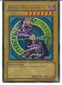 JP) Yugioh - Konami - Yu-Gi-Uh! - Dark Magician - SDY-006 - Trading Card - Image 1