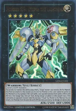 Number S39: Utopia the Lightning - YZ08-EN001 - Ultra Rare - Limited Edition x1 - Image 1