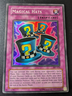 Yugioh - Magical Hats - Pharaoh's Servant - PSV-033 - Super Rare - LP - Image 1