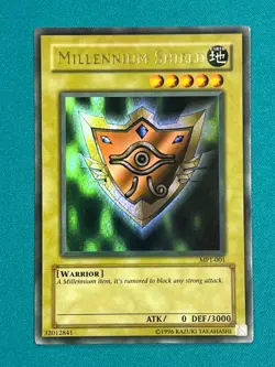 Yugioh Millennium Shield MP1-001 Ultra Rare NM FADED - Image 1