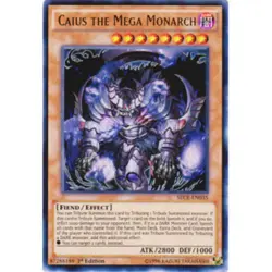 Yugioh! LP Caius the Mega Monarch - SECE-EN035 - Ultra Rare - 1st Edition Lightl - Image 1