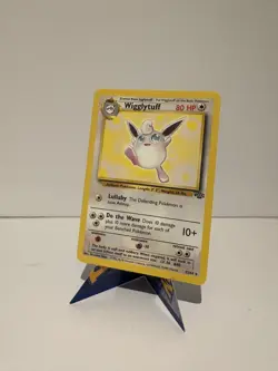 Pokemon Card Wigglytuff 32/64 Non Holo Rare WOTC Jungle Set Light Play LP - Image 1