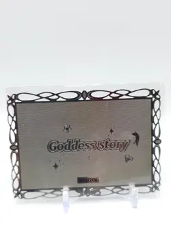Goddess Story - Silver Metal Waifu Card - Rem - NUMBERED #/200 - Image 2