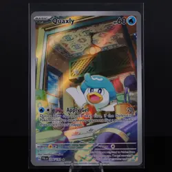 Quaxly 206/193 Illustration Rare Holo - Paldea Evolved Pokemon Card - NM - Image 1