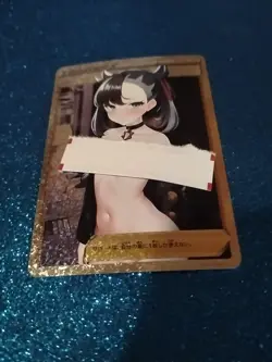 Marnie Trainer Goddess Anime Waifu Poke Foil Collectible Trading Card PEEKA BOO - Image 1