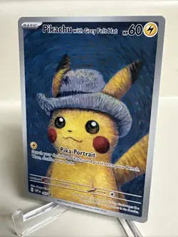 Pikachu with Grey Felt Hat 085 Sv: Scarlet & Violet Promo Cards Regular - Image 3