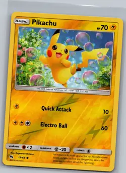 Pikachu 19/68 Reverse Holo Hidden Fates - Pokemon Card - NM - Image 1