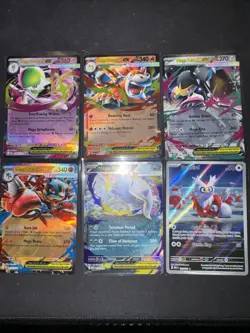 Pokemon Singles Bundle Lot of 6 Cards Holos Pokemon Mega Evolution - Image 1