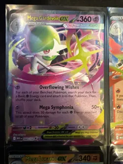 Pokemon Singles Bundle Lot of 6 Cards Holos Pokemon Mega Evolution - Image 2