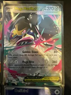 Pokemon Singles Bundle Lot of 6 Cards Holos Pokemon Mega Evolution - Image 4