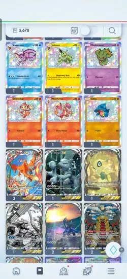 Pokemon TCG Pocket Account - 5,678 Cards - 244 Hourglasses - Lv 50 Master Ball - Image 3
