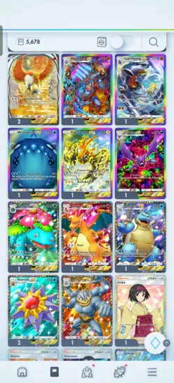 Pokemon TCG Pocket Account - 5,678 Cards - 244 Hourglasses - Lv 50 Master Ball - Image 4