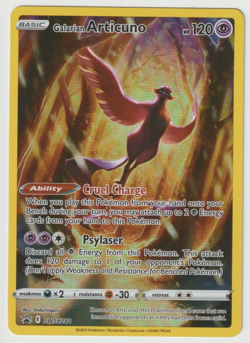 Galarian Articuno SWSH282 Sword & Shield Crown Zenith Promo Card Holo - Image 1