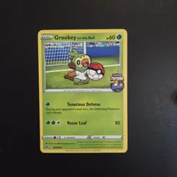 Pokemon Card - Grookey On The Ball 003/005 Futsal UK Exclusive - M/NM - Image 1